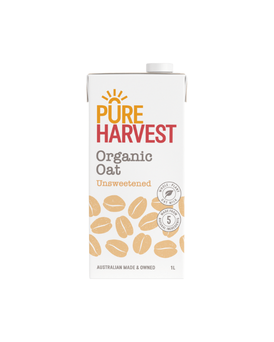 Organic Almond milk unsweetened Pure Harvest 1L