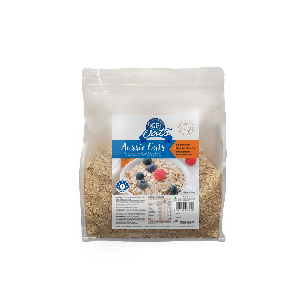 Gloriously Free Uncontaminated Aussie Oats 2kg