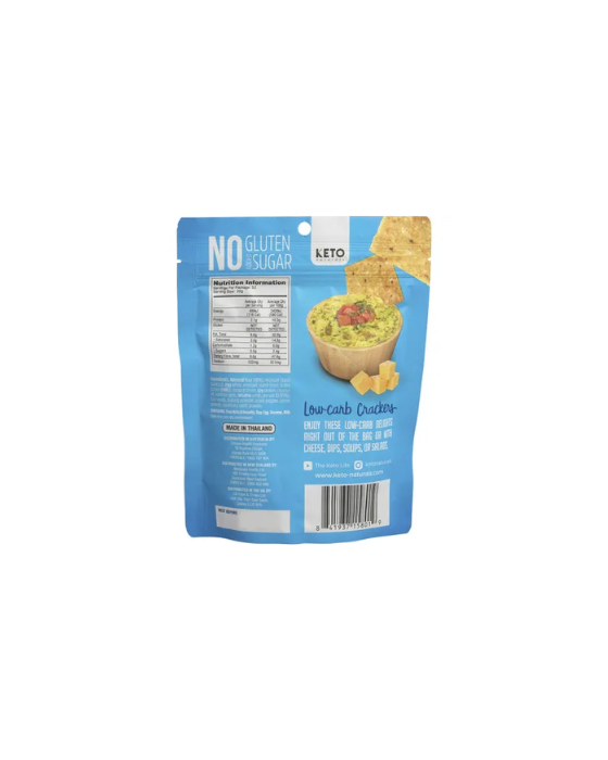 
                  
                    Keto naturals Almond Flour Crackers Sea Salt 64g
                  
                