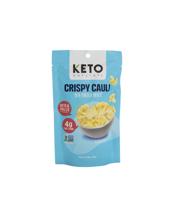 KETO NATURALS Crispy Cauli Sea salt Bites 27g