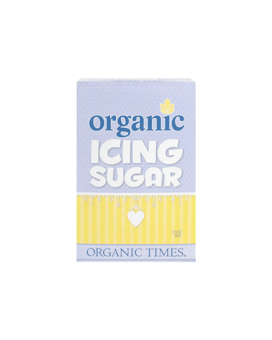 
                  
                    ORGANIC TIMES Icing Sugar 250g
                  
                