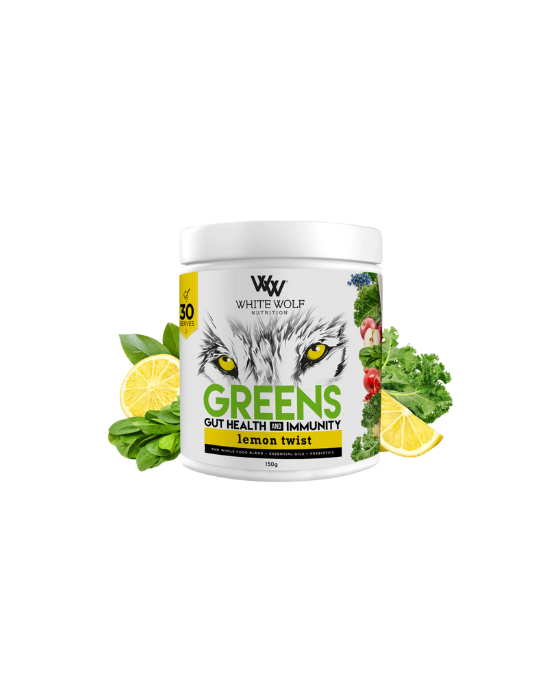 
                  
                    Greens Gut Health & Immunity Lemon Twist
                  
                