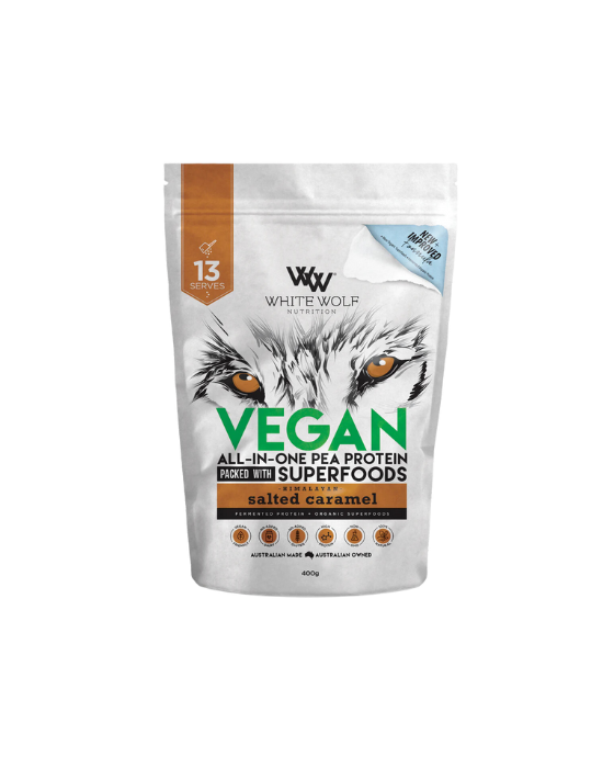 
                  
                    Vegan All-In-One Pea Protein Salted Caramel
                  
                