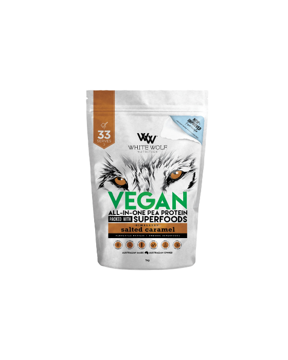 
                  
                    Vegan All-In-One Pea Protein Salted Caramel
                  
                