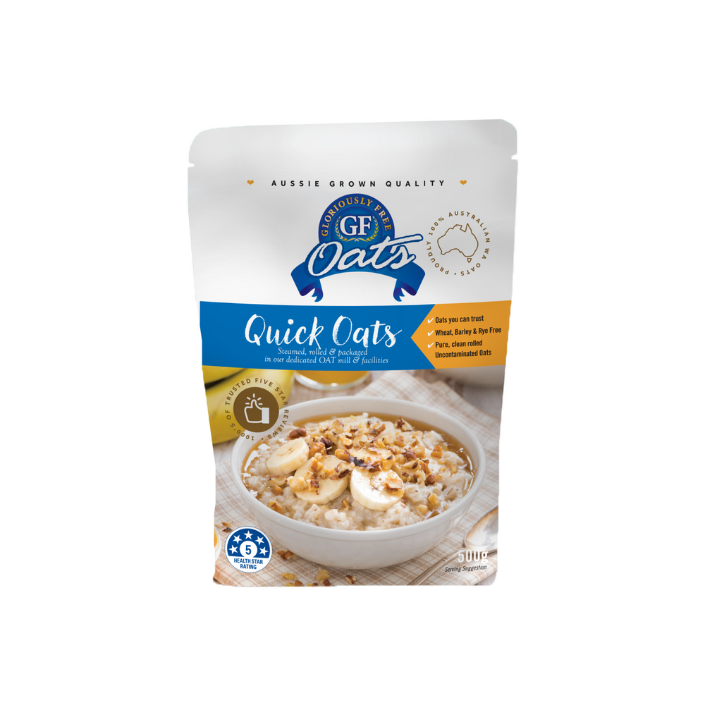 
                  
                    Gloriously Free GF Aussie Quick Oats 500g
                  
                