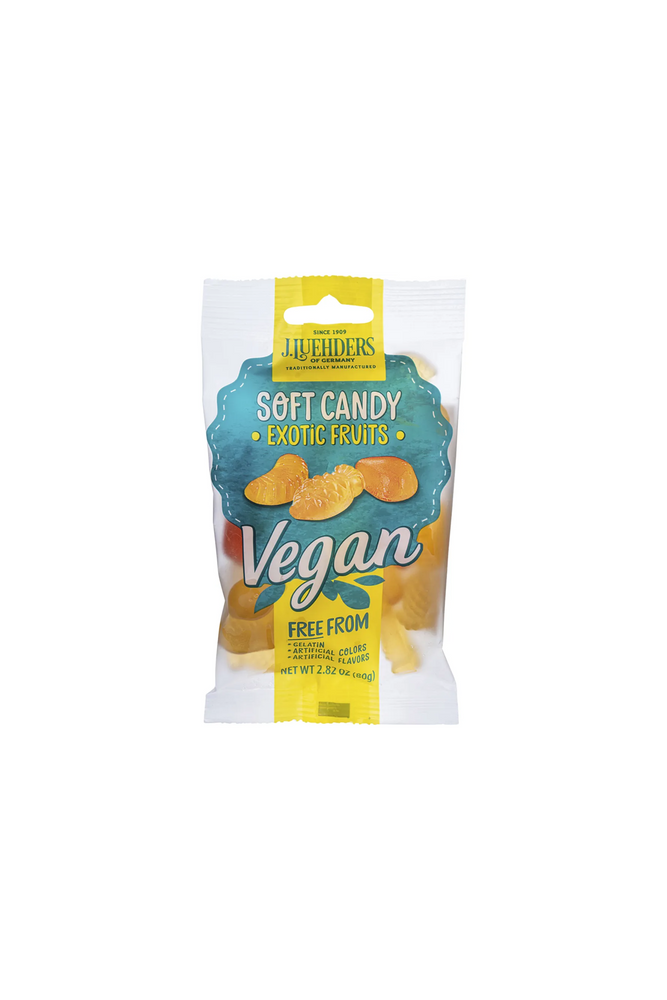 
                  
                    Soft Vegan Candy Exotic Fruits 80g
                  
                