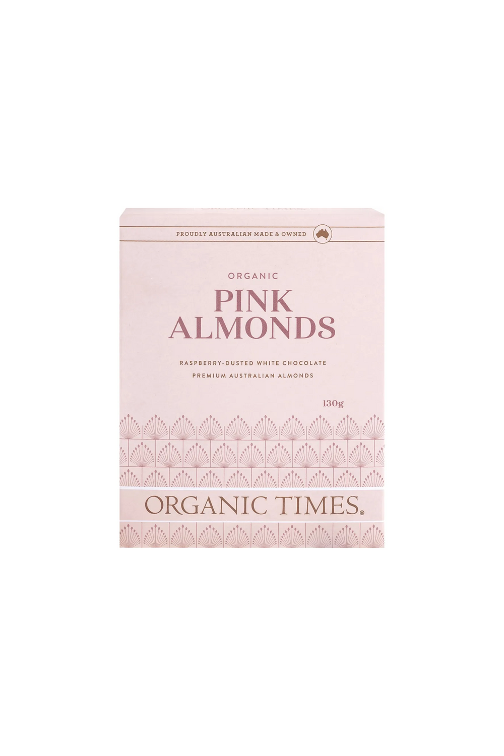 Organic Pink Almonds 130g
