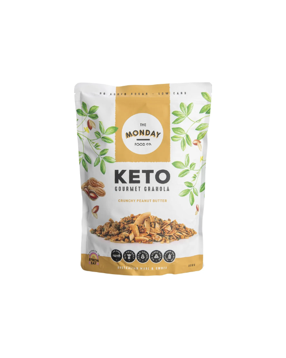
                  
                    THE MONDAY FOOD CO. Keto Gourmet Granola Crunchy Peanut Butter
                  
                